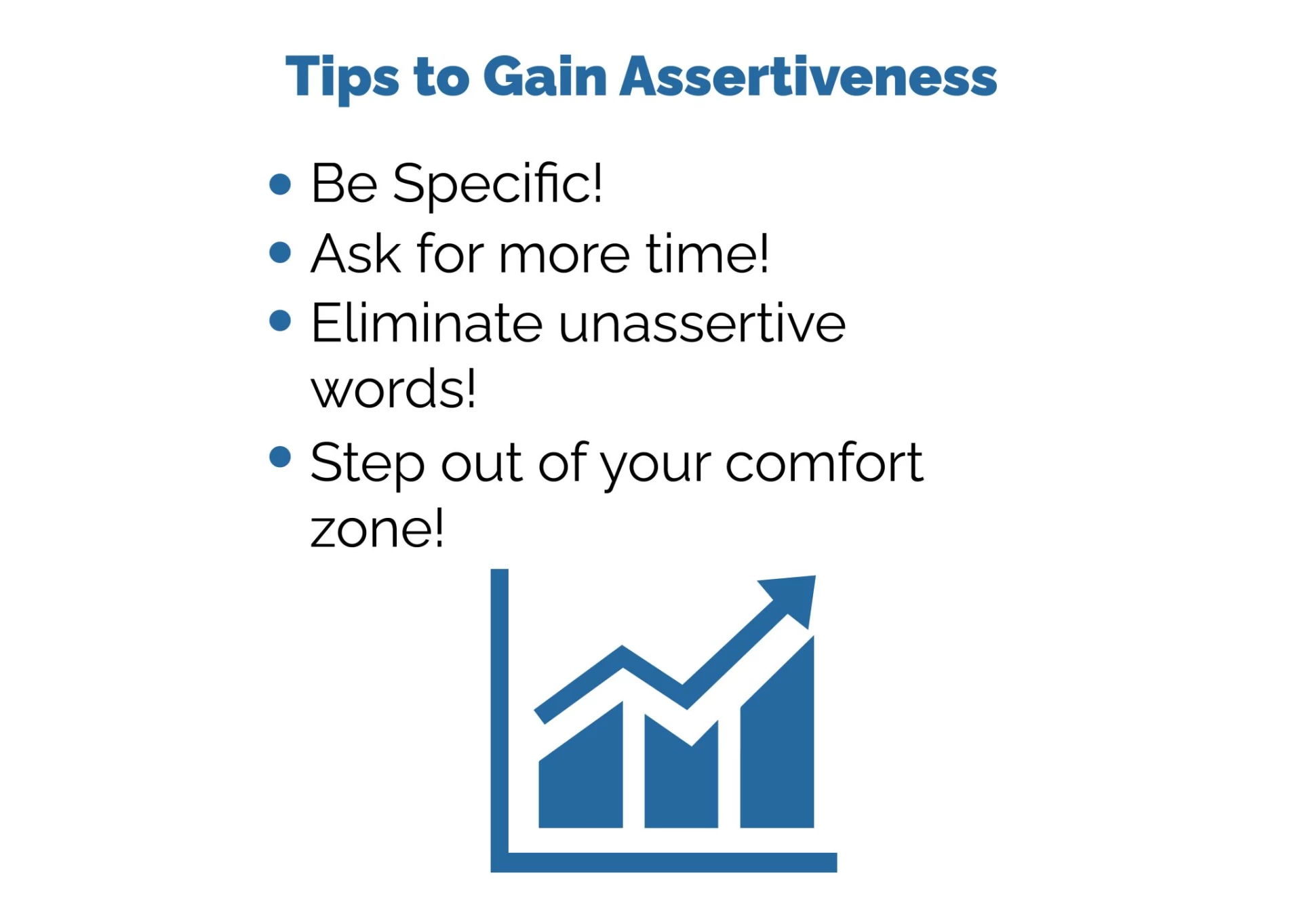 TIPS TO GAIN ASSERTIVENESS