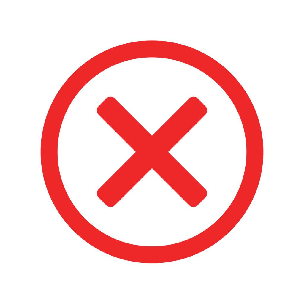 false, error, missing