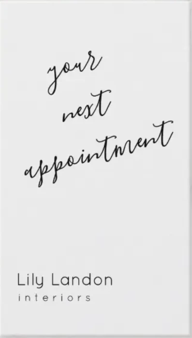 Appointment Card - Coach Foundation