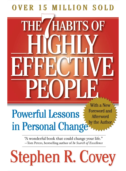 8. The 7 Habits of Highly Effective People: Powerful Lessons in Personal Change by Stephen R. Cover - Coach Foundation
