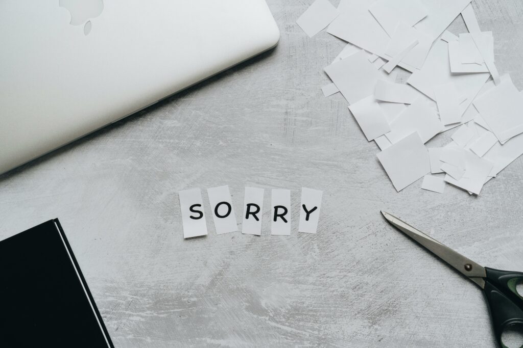 Make an Effective Apology