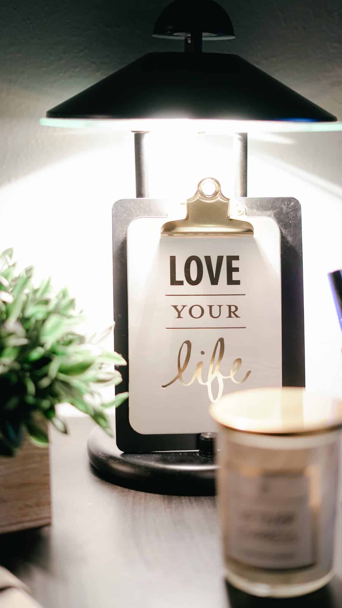 Love Your Life Clipboard Decor 811575 1 - Coach Foundation
