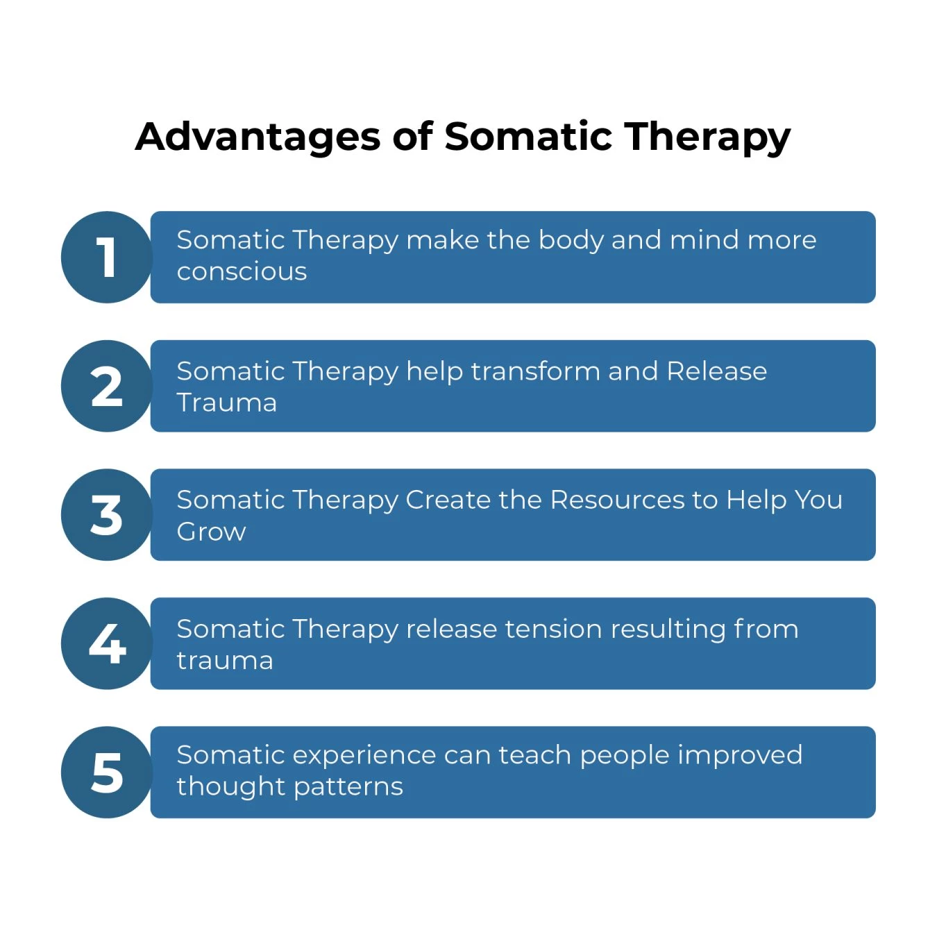 ADVANTAGES OF SOMATIC THERAPY